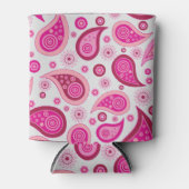 Rafraichisseur De Cannettes Rose Paisley (Devant)