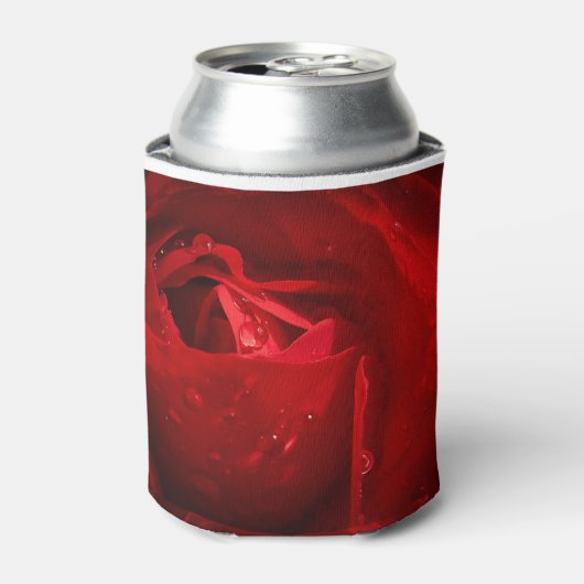 Rafraichisseur De Cannettes Roses rouges Custom Can Cooler (Can devant)