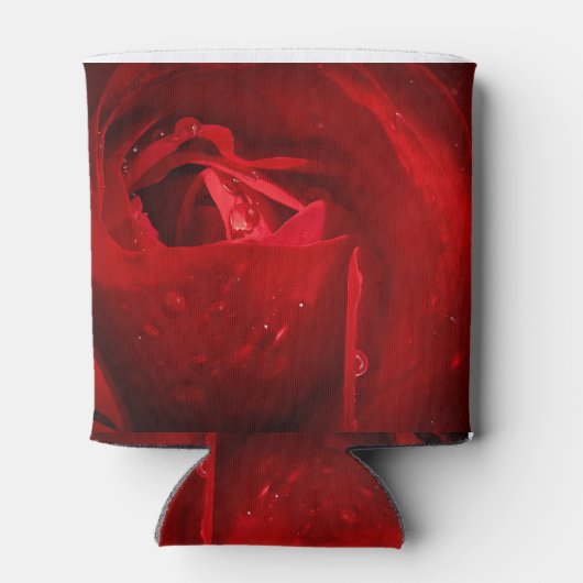 Rafraichisseur De Cannettes Roses rouges Custom Can Cooler (Dos)