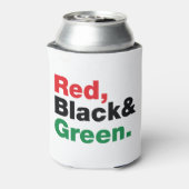 Rafraichisseur De Cannettes Rouge, Noir et Vert. (Can Dos)
