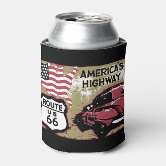 Rafraichisseur De Cannettes Route 66 (Can devant)