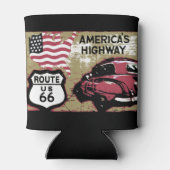 Rafraichisseur De Cannettes Route 66 (Dos)
