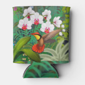Rafraichisseur De Cannettes Ruby Red Tropical Hummingbird Can Cooler (Devant)