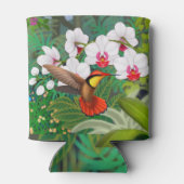 Rafraichisseur De Cannettes Ruby Red Tropical Hummingbird Can Cooler (Dos)