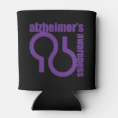 Rafraichisseur De Cannettes Sensibilisation à la maladie d'Alzheimer (Dos)