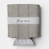 Rafraichisseur De Cannettes Séquences d'argent Faux et diamants (Dos)