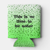 Rafraichisseur De Cannettes Shamrock vert Ombre Clover St Patrick's day (Dos)