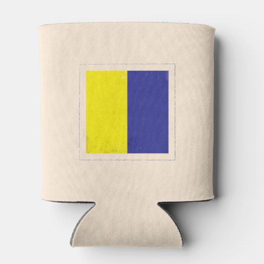 Rafraichisseur De Cannettes Signal lettre nautique "K" (Dos)