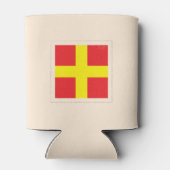 Rafraichisseur De Cannettes Signal lettre nautique "R" (Dos)