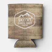 Rafraichisseur De Cannettes Ski Vermont Rustique Killington Stowe Stratton Woo (Devant)