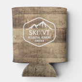 Rafraichisseur De Cannettes Ski Vermont Rustique Killington Stowe Stratton Woo (Dos)