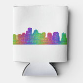 Rafraichisseur De Cannettes Skyline de Boston (Devant)