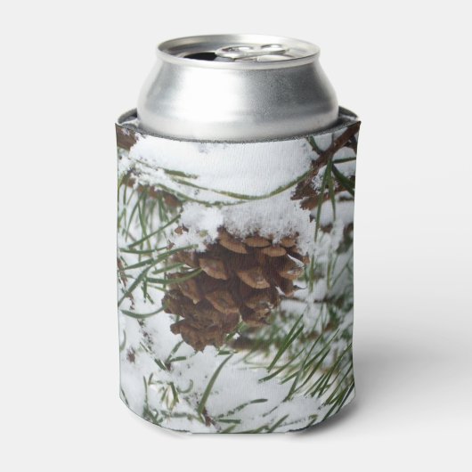 Rafraichisseur De Cannettes Snowy Pine Cone I (Can devant)