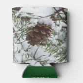 Rafraichisseur De Cannettes Snowy Pine Cone I (Dos)
