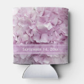 Rafraichisseur De Cannettes Soft Rose Hydrangea Fleurs de mariage Faveurs (Dos)