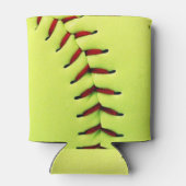 Rafraichisseur De Cannettes Softball de Personalized yellow (Dos)