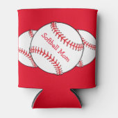 Rafraichisseur De Cannettes Softball Maman Can Cooler (Devant)