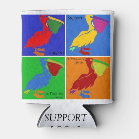 Rafraichisseur De Cannettes Soutien St. Pete (Devant)