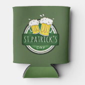 Rafraichisseur De Cannettes St. Patrick's Day, Beer Mugs, Irish Green (Devant)