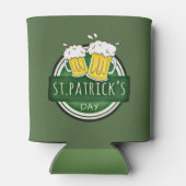 Rafraichisseur De Cannettes St. Patrick's Day, Beer Mugs, Irish Green (Dos)