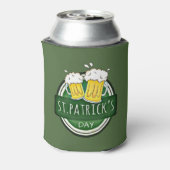 Rafraichisseur De Cannettes St. Patrick's Day, Beer Mugs, Irish Green (Can Dos)