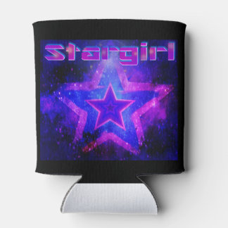 Rafraichisseur De Cannettes StarGirl - Koozie violette et noire