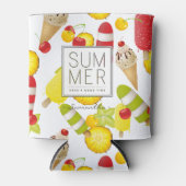 Rafraichisseur De Cannettes Summer Fruits and Ice-Cream Fun (Devant)