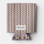 Rafraichisseur De Cannettes SYMBOLES Bleu avec nom personnalisé (Devant)