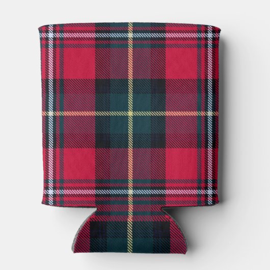 Rafraichisseur De Cannettes Tartan Can Cooler avec vos initiales (Dos)