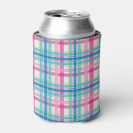 Rafraichisseur De Cannettes Tartan, motif de plaid (Can devant)