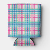 Rafraichisseur De Cannettes Tartan, motif de plaid (Devant)