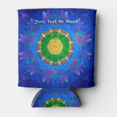 Rafraichisseur De Cannettes Teinture à tarte bleu-vert (Devant)