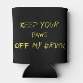 Rafraichisseur De Cannettes Tête de loup stylisée (Dos)