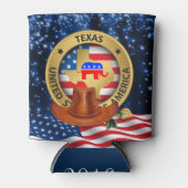 Rafraichisseur De Cannettes Texas Republican Can Cooler (Devant)
