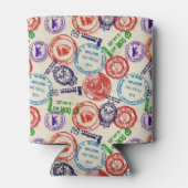 Rafraichisseur De Cannettes Texture avec de vrais timbres. (Dos)