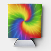 Rafraichisseur De Cannettes Tie Dye Motif arc-en-ciel (Devant)