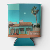 Rafraichisseur De Cannettes Torrevieja en Orange et Turquoise (Devant)