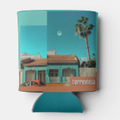 Rafraichisseur De Cannettes Torrevieja en Orange et Turquoise (Dos)