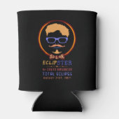 Rafraichisseur De Cannettes Total Éclipse Solaire Août 21 2017 Drôle Hipster (Dos)