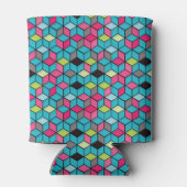 Rafraichisseur De Cannettes Tourqouise et Pink Cube (Dos)