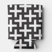 Rafraichisseur De Cannettes Un motif de b&w fait avec signe "plus" (Dos)