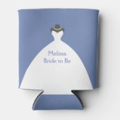 Rafraichisseur De Cannettes Une belle douche de mariée de robe mariage (Devant)