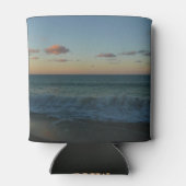 Rafraichisseur De Cannettes Vagues s'écrasant au paysage de Sunset Beach (Dos)