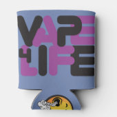 Rafraichisseur De Cannettes VAPE | Vape 4 Life Purple par VapeGoat™ (Dos)