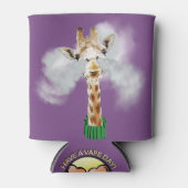 Rafraichisseur De Cannettes VAPE | Vaping Giraffe par VapeGoat™ (Devant)