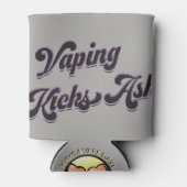 Rafraichisseur De Cannettes VAPE | Vaping Kicks Ash par VapeGoat™ (Devant)