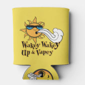 Rafraichisseur De Cannettes VAPE | Wake and Vape par VapeGoat™ (Dos)