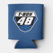 Rafraichisseur De Cannettes Vélo droit Numéro avant Plaque : Bleu - Numéro cla (Devant)