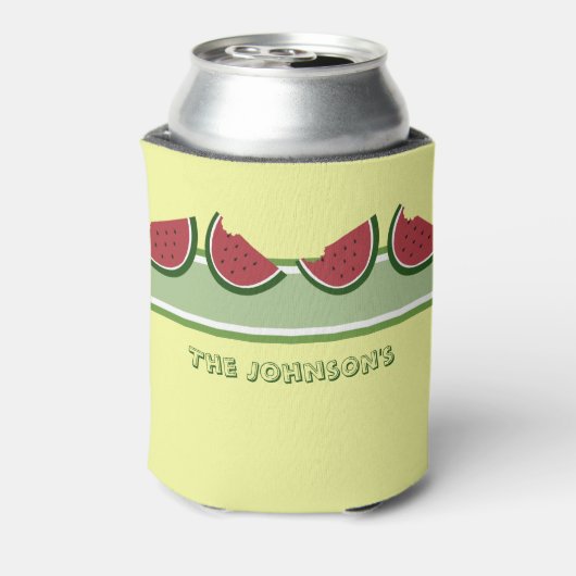 Rafraichisseur De Cannettes Watermelon Été Famille Réunion Fun Jaune Jaune (Can Dos)