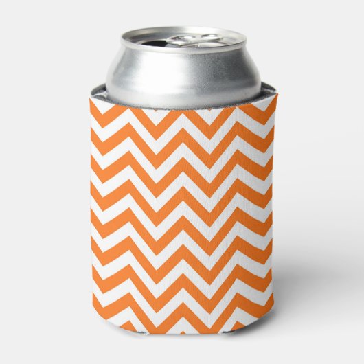Rafraichisseur De Cannettes White Large Chevron Zig Zag (Can devant)